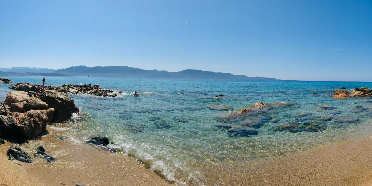 Spiaggia Di Scodi Neri Beaches Sartene Corsica Del Sud