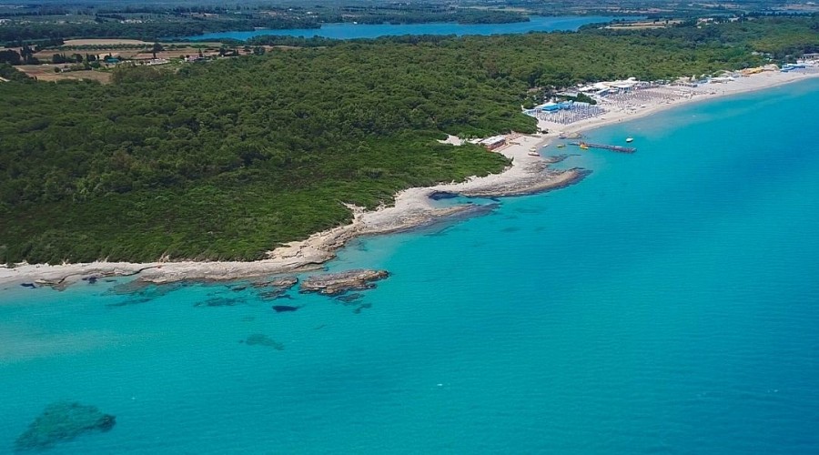 Spiaggia dei Laghi Alimini Alimini - Otranto, Lecce