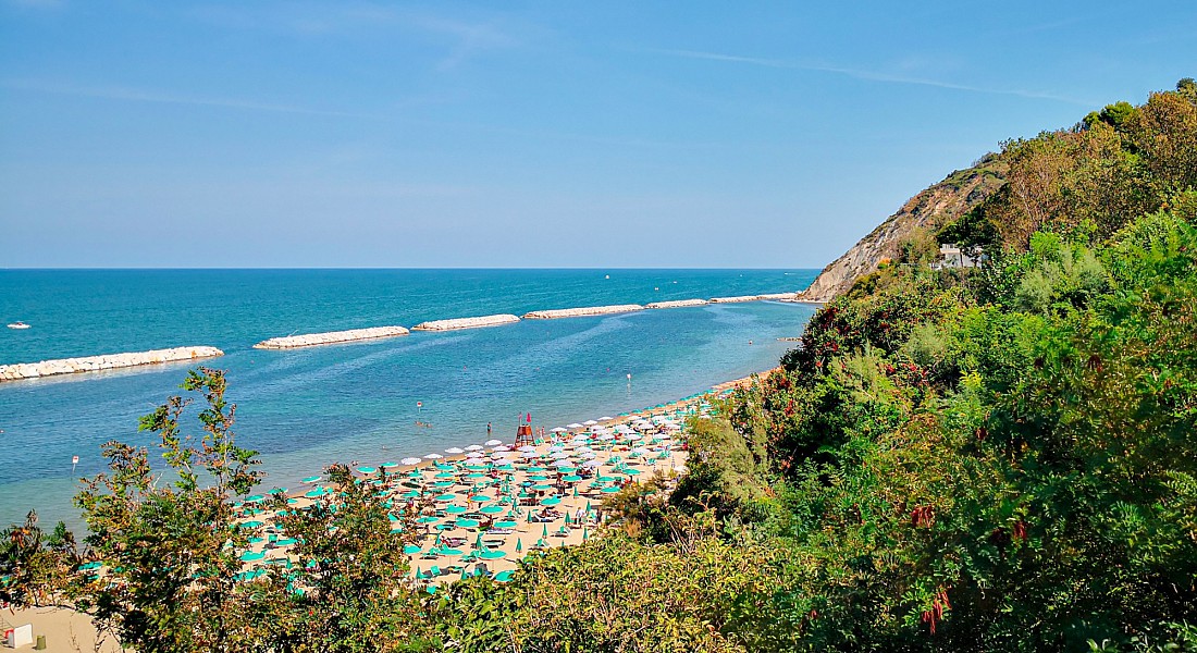 Spiaggia Libera di Gabicce Mare  - Gabicce Mare, Pesaro-Urbino <span class='provincia_scheda_link'>(province)</span>