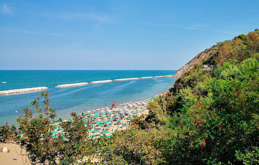 Spiaggia Libera di Gabicce Mare ☀️️ Spiagge Gabicce Mare (Pesaro-Urbino ...