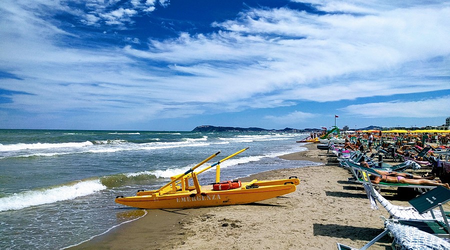 Spiaggia della Rosa  - Riccione, Rimini <span class='provincia_scheda_link'>(provincia)</span>