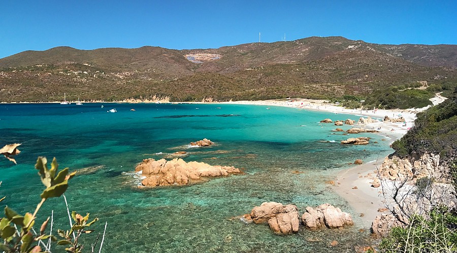 Spiaggia di Cupabia Coti-Chiavari - Ajaccio, Corsica del sud