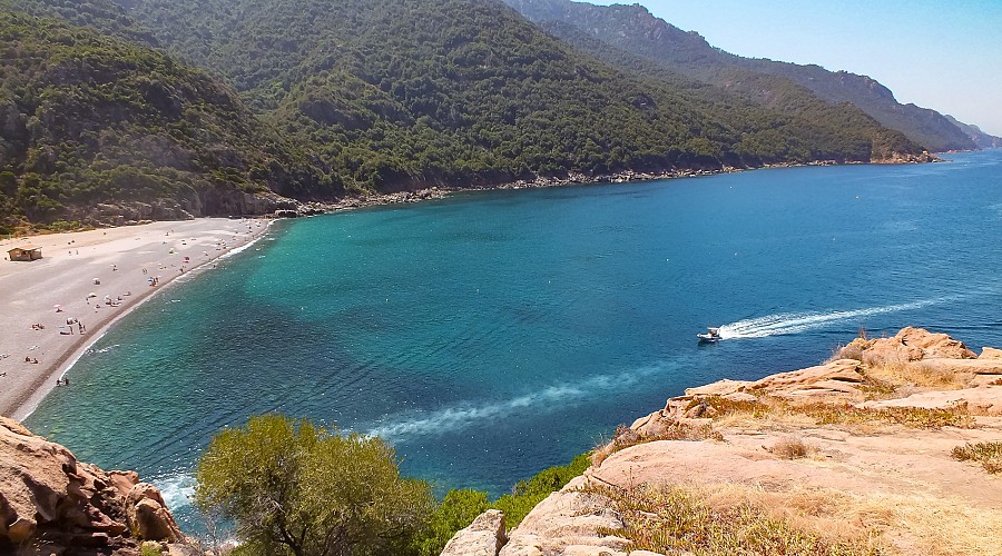 Spiaggia di Porto Ota (Marina di Porto) - Ajaccio, Corsica del sud <span class='provincia_scheda_link'>(provincia)</span>