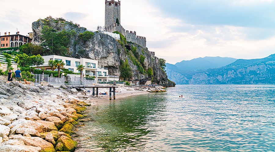 Spiaggia Castello di Malcesine  - Malcesine, Verona <span class='provincia_scheda_link'>(provincia)</span>