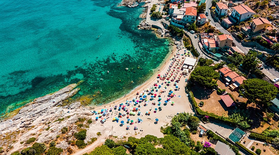 Spiaggia di Seccheto Seccheto - Marina di Campo, Livorno <span class='provincia_scheda_link'>(provincia)</span>