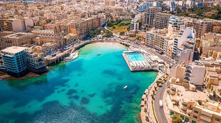 Balluta Bay Beach  - San Ġiljan, La Valletta <span class='provincia_scheda_link'>(provinz)</span>