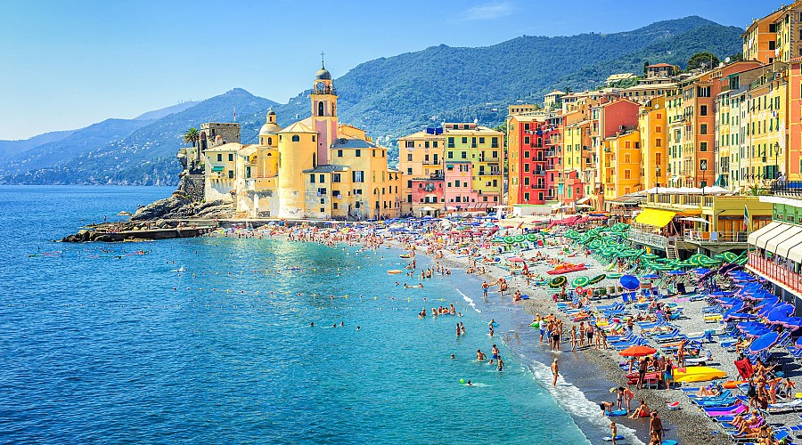 Spiaggia di Camogli  - Camogli, Genova <span class='provincia_scheda_link'>(provincia)</span>