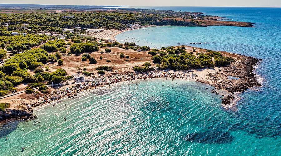 Spiaggia di Baia Serrone Marina di Pulsano - Pulsano, Taranto <span class='provincia_scheda_link'>(provincia)</span>