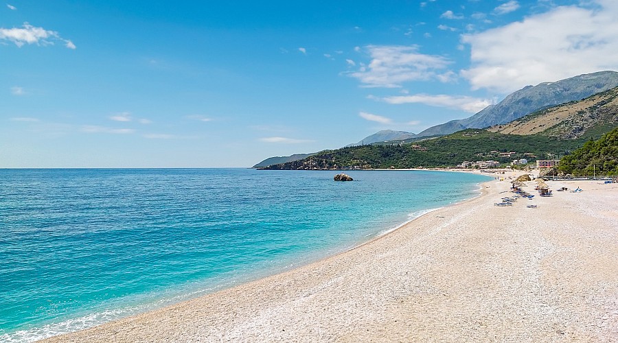 Spiaggia Livadhi Beach  - Himare, Valona <span class='provincia_scheda_link'>(province)</span>