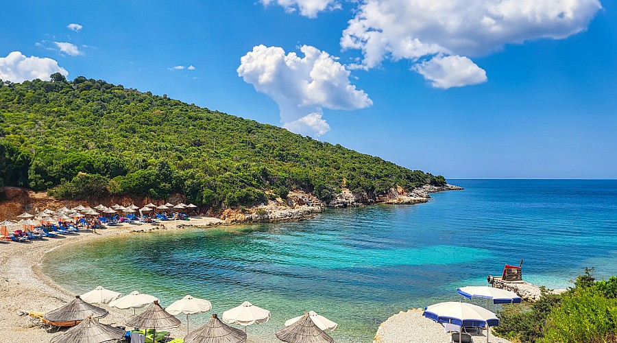 Spiaggia The Last Bay Beach Ksamil - Saranda, Saranda <span class='provincia_scheda_link'>(provinz)</span>