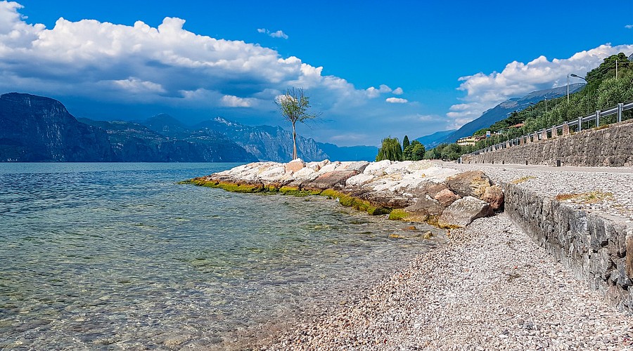 Spiaggia Castelletto di Brenzone  - Brenzone sul Garda, Verona