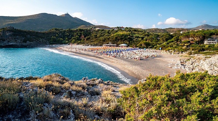 Spiaggia di Capogrosso Marina di Camerata - Camerota, Salerno <span class='provincia_scheda_link'>(provincia)</span>